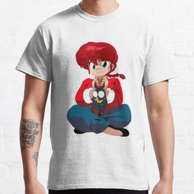 ssrcoclassic teemensfafafaca443f4786front altsquare product1000x1000.u1 16 1 - Ranma 1/2 Merch