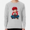 ssrcolightweight sweatshirtmensheather greyfrontsquare productx1000 bgf8f8f8 19 - Ranma 1/2 Merch