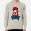 ssrcolightweight sweatshirtmensoatmeal heatherfrontsquare productx1000 bgf8f8f8 19 - Ranma 1/2 Merch