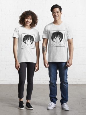 ssrcoslim fit t shirttwo modelfafafa ca443f4786fronttall portrait750x1000 - Ranma 1/2 Merch